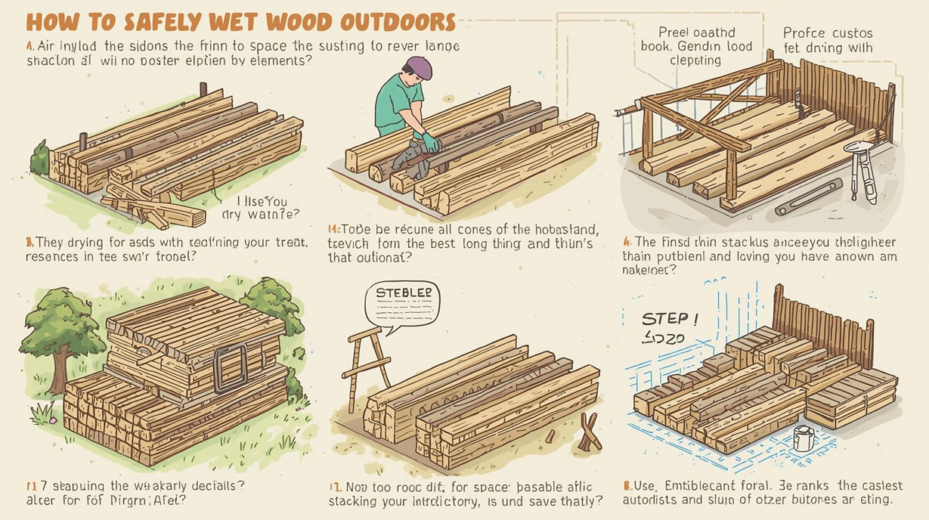 Tutorial Mengeringkan Kayu Basah Sendiri