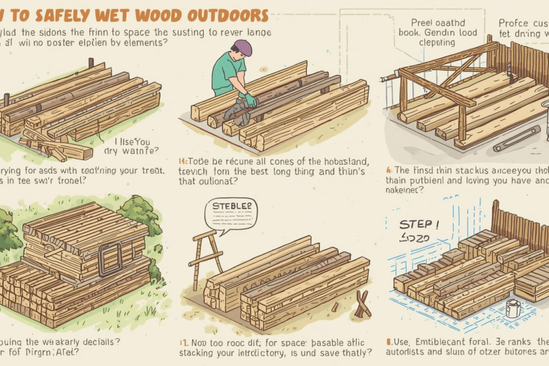 Tutorial Mengeringkan Kayu Basah Sendiri Tanpa Oven Pengering: 7 Langkah Anti Gagal