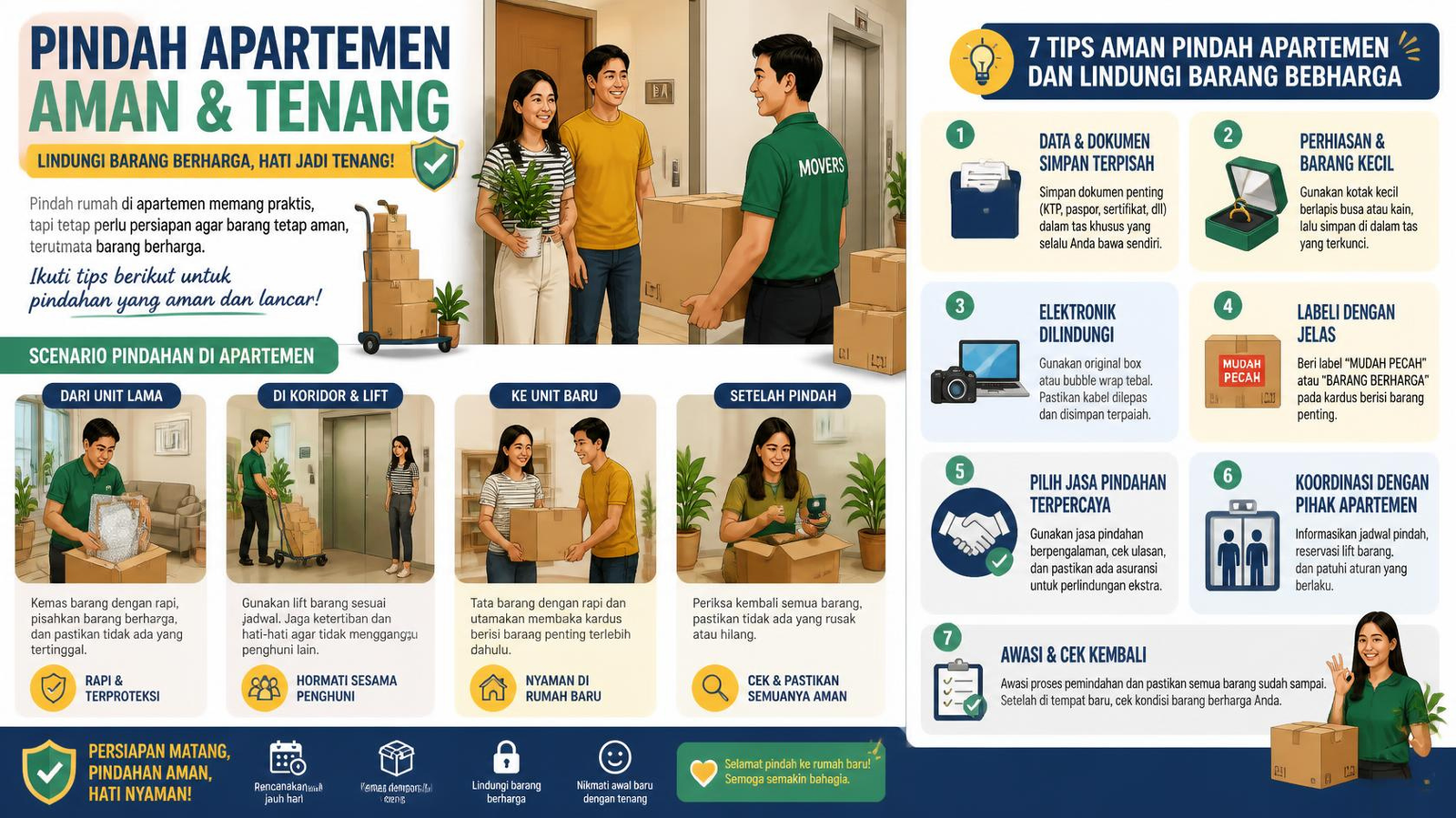 Cara Melindungi Barang Berharga Saat Pindah Apartemen